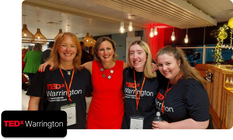 Community project - TEDxWarrington with Kirsty James